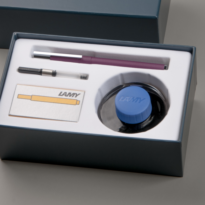 LAMY scala 系列 鋼筆 T52 50ML 墨水禮盒 限量 - 紫羅蘭
