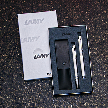 LAMY LOGO時尚皮套禮盒