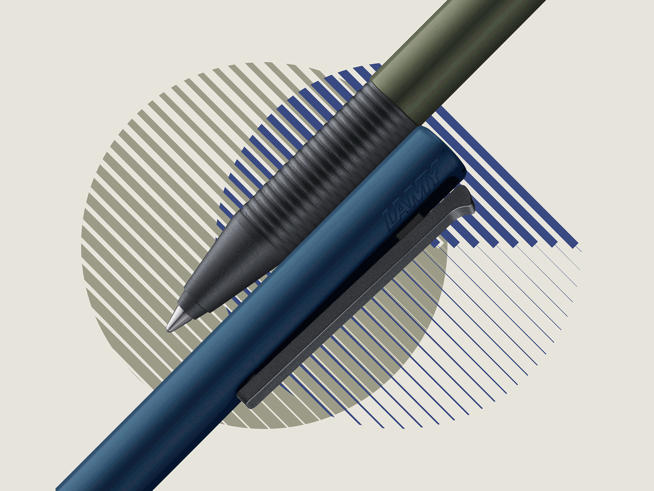 LAMY tipo 指標系列 339 單寧藍 鋼珠筆 – 限量特別版：圖片 3
