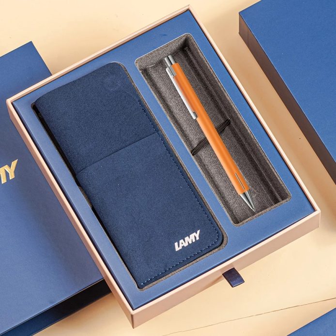 LAMY 原子筆 / ECON系列 (磁吸筆袋禮盒) - 霧橘