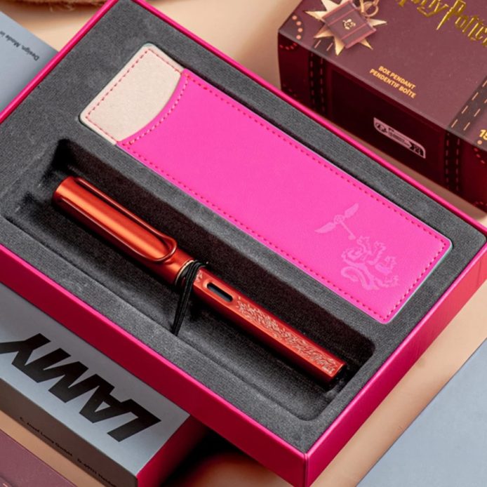 LAMY 鋼筆 / AL-STAR 限量 Harry Potter 葛萊芬多 單入筆套禮盒