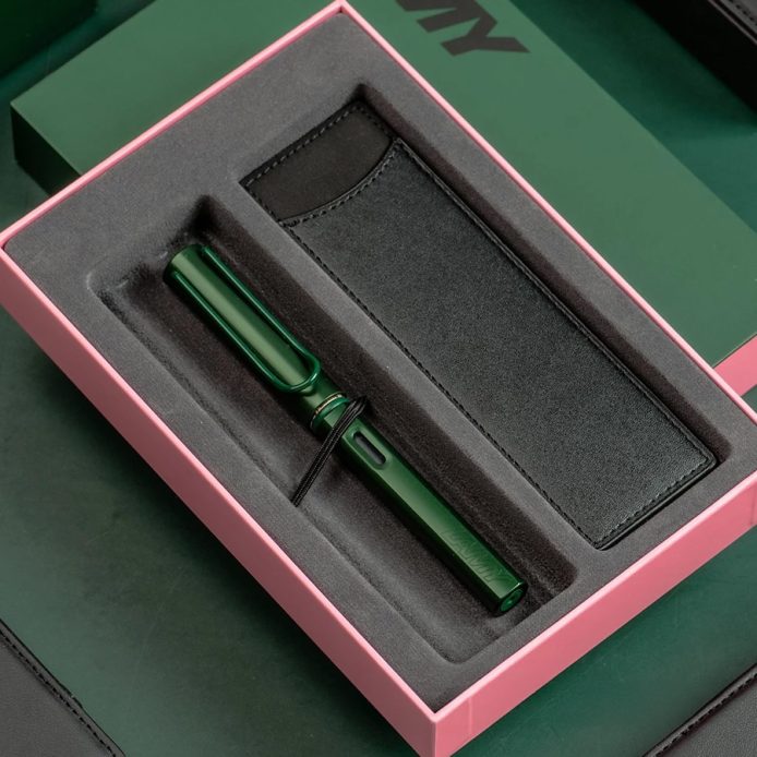 LAMY 鋼筆 / AL-STAR單入筆套禮盒 限量- Pine 松木綠