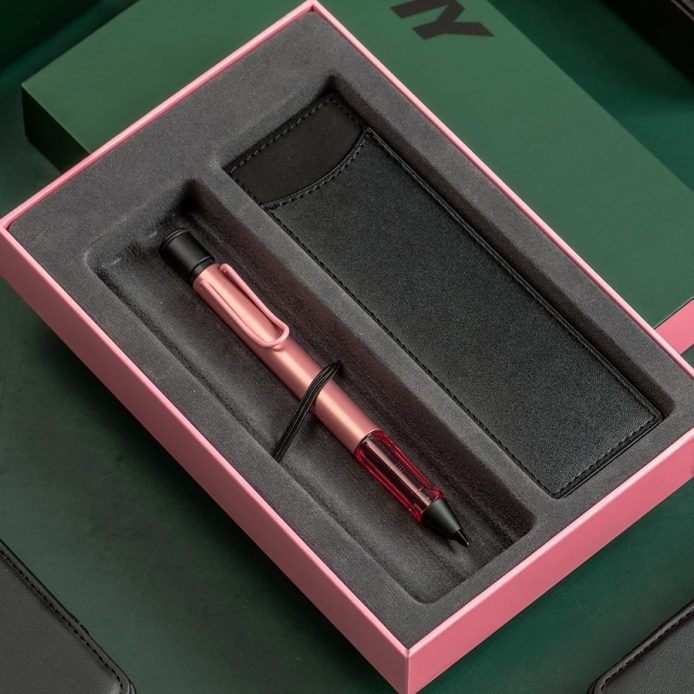 LAMY 自動鉛筆/AL-STAR單入筆套禮盒 限量- Flamongo 火鶴紅色