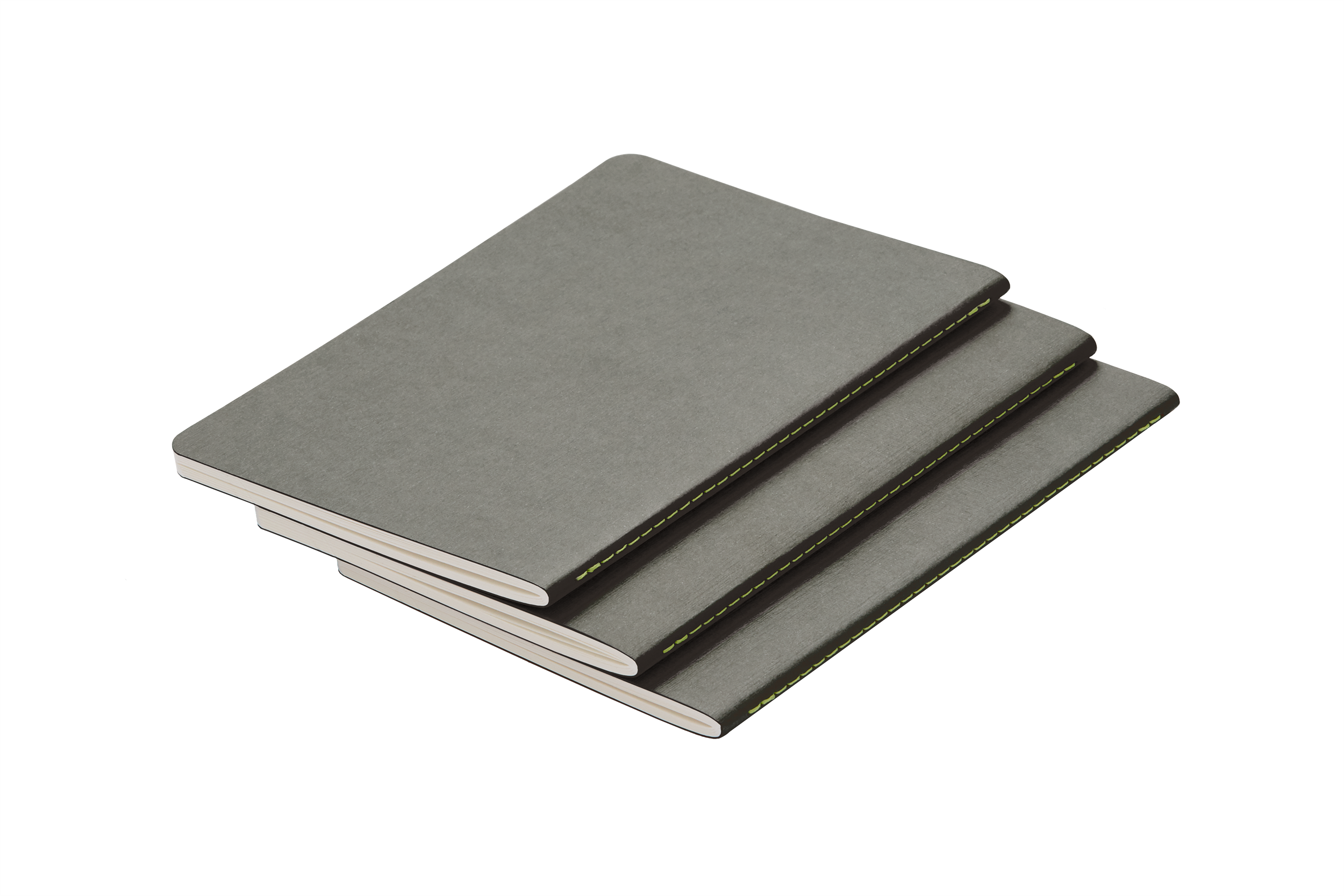 LAMY paper Notebook Booklets全新系列 - 灰色簡式筆記本套裝  (A5 - 三本一套)★期間促銷★買A5送A５★